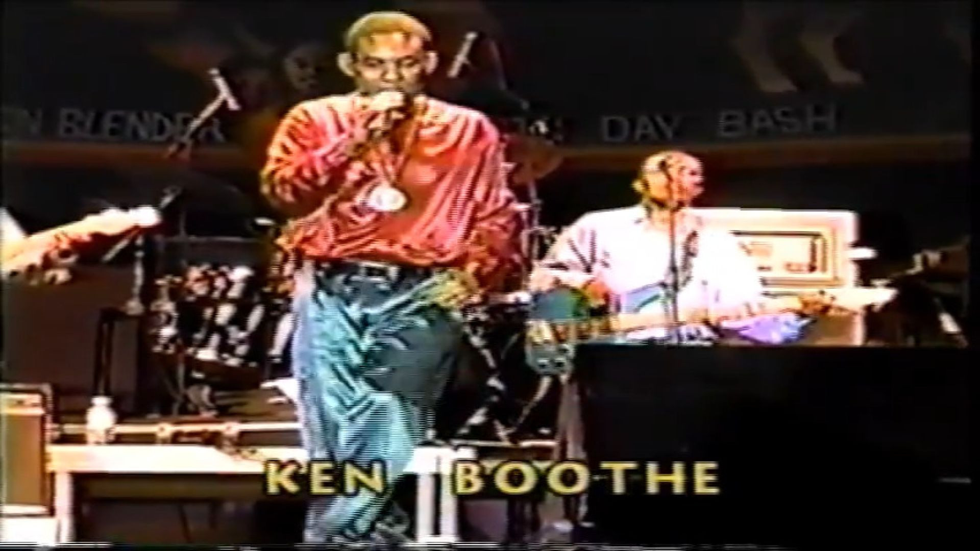 Ken Boothe at Everton Blender Birthday Bash 1998