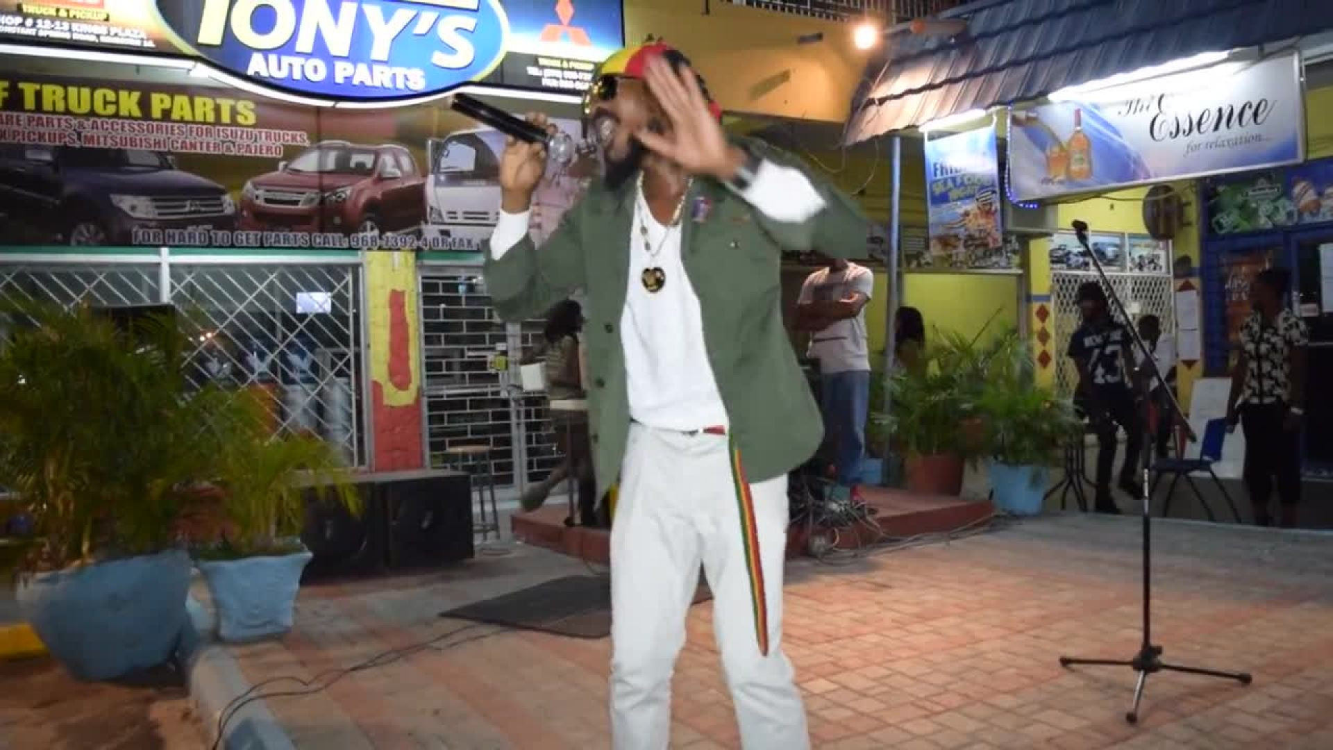⁣Jegz Live at Reggae Release Vibe 2014